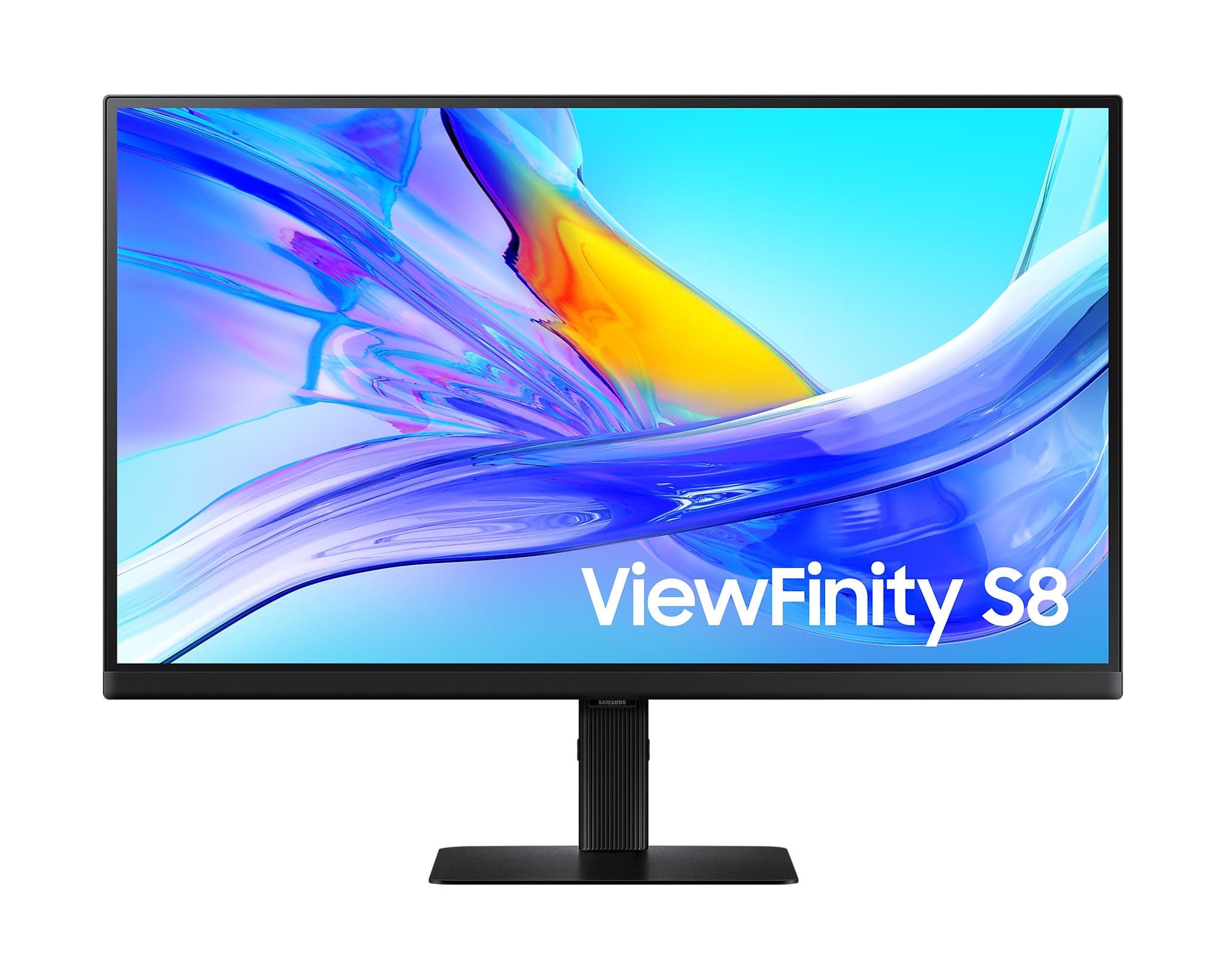 SAMSUNG ViewFinity S80UD Monitor para PC de 32 pulgadas 60Hz - Panel IPS, UHD 4K, 5 ms, Inclinable, Altura ajustable, Giratorio, Auto Source Switch+, KVM, USB-C, HDMI, DisplayPort, USB, LAN LS32D800UAUXEN