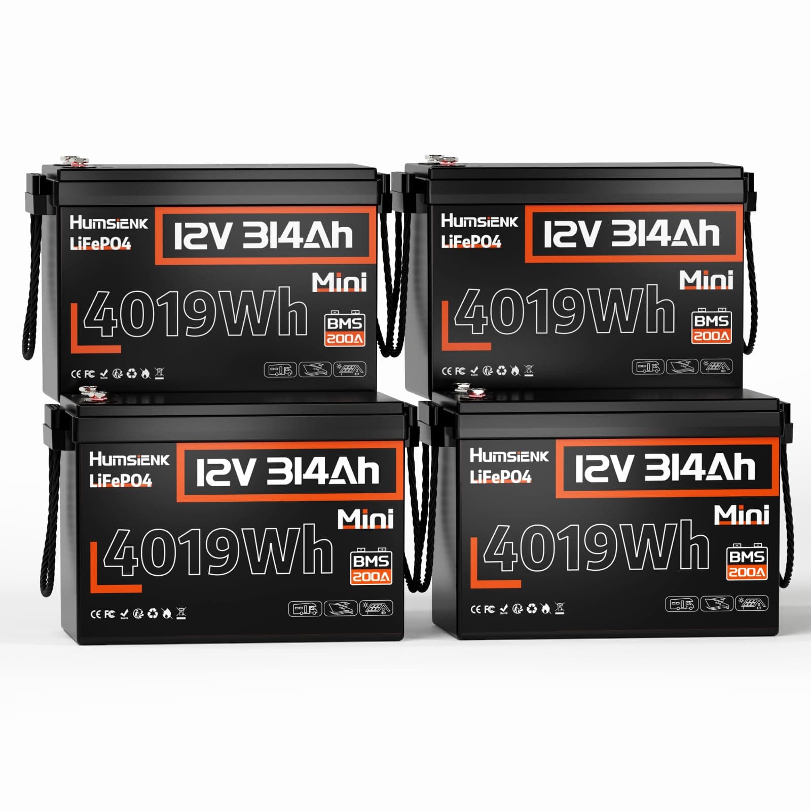 HumsiENK A USHS12V314AHMINI-044-4PK