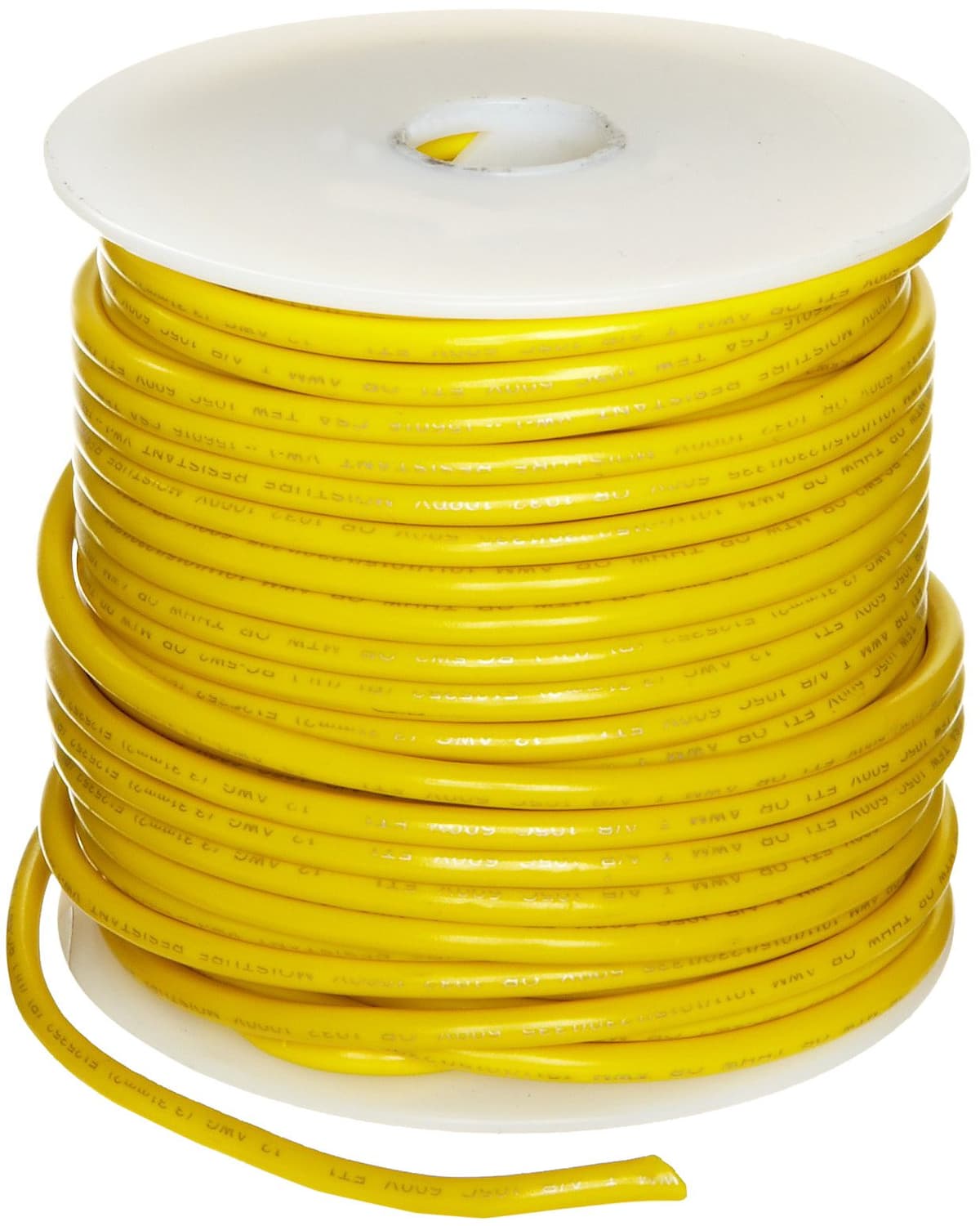 Small Parts Arcor Cable Comercial UL1015 Amarillo 14 AWG, 100 ft BC14-4