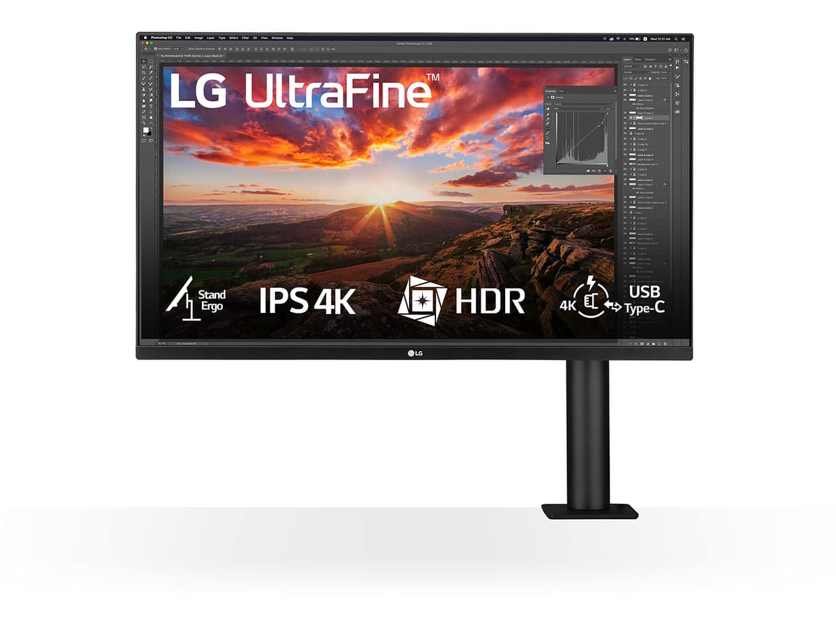 LG UltraFine 32UN880K-B - Monitor 32" 4K UHD IPS con ajuste ergonómico