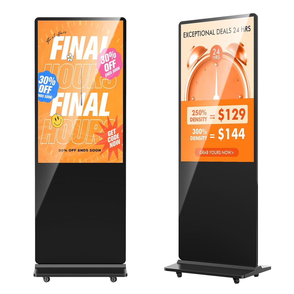 HomeTreeX 49'' Digital Signage Display - Pantalla Android 4K para señalización (no touch) 49-t-b