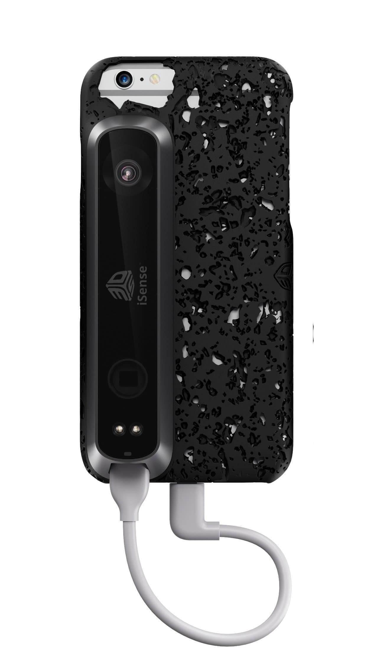 Escáner 3D 3D SYSTEMS iSense para iPhone 6+ Kit, Negro iSense 3D Scanner for iPhone 6+ Kit