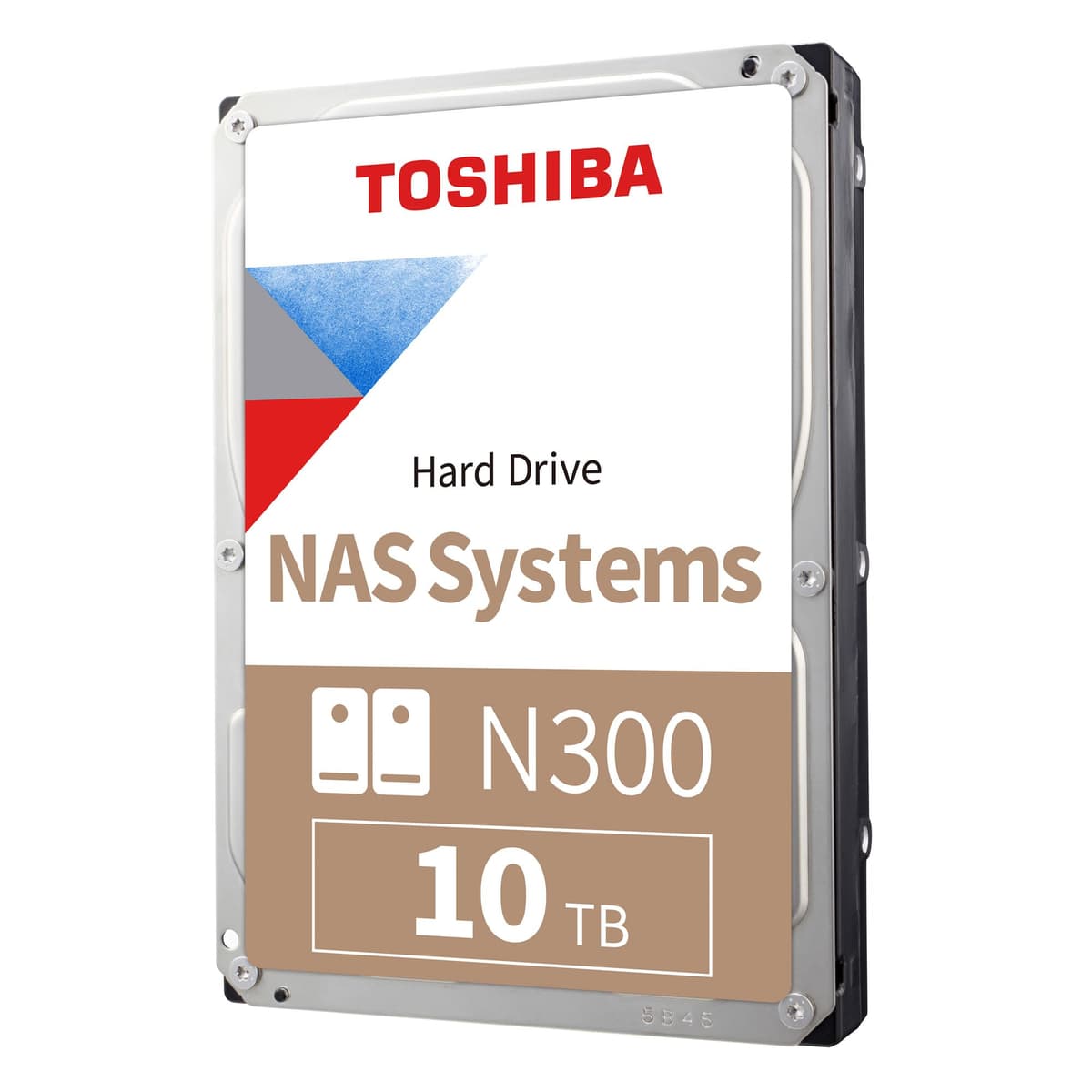 Toshiba 10TB N300 NAS Internal HDD - 3.5" SATA-3 512MB Cache 6GB/s 7200RPM (MN10ADA10TS)
