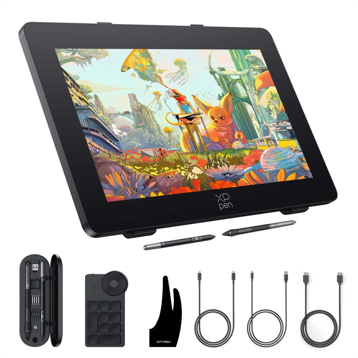 XPPen Artist Pro 24 Gen2 4K 23.8" Pantalla para Dibujo con Doble Stylus, 99% Adobe RGB MD240UH-US