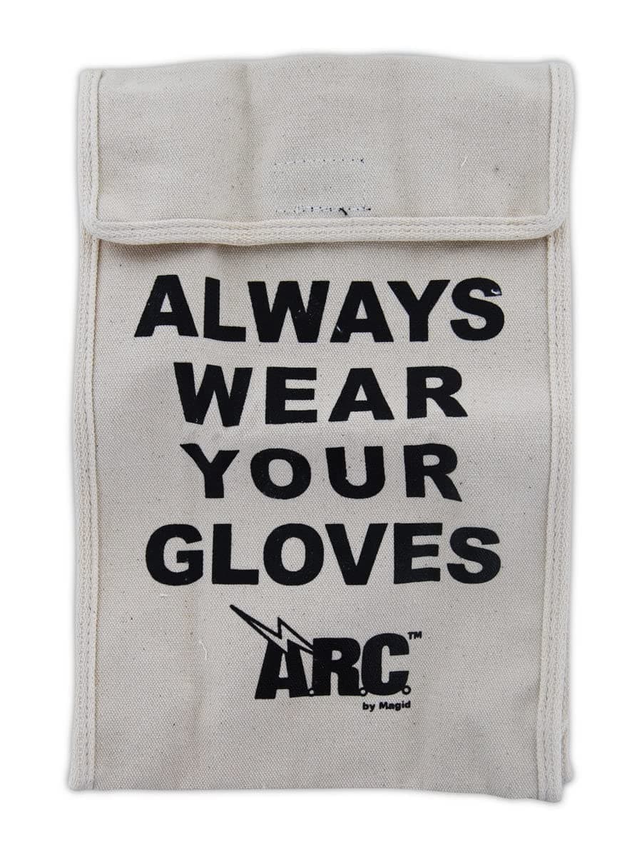 MAGID Bolsa de Lona para Guantes Aislantes Eléctricos GB17, Bolsa de Twill 100% Algodón GB12-48