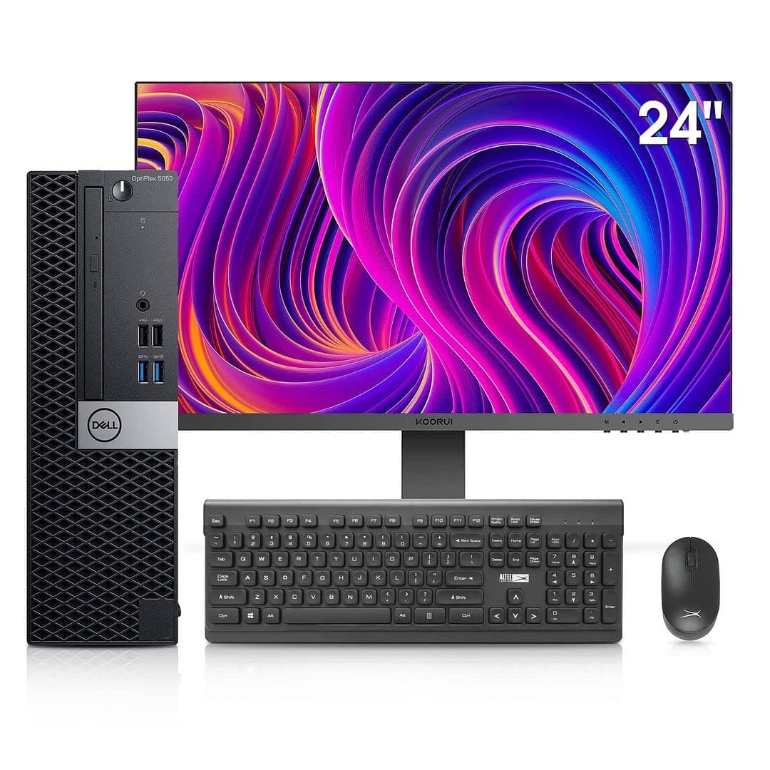 Computadoras de Escritorio Dell OptiPlex 5050 con Pantalla de 24" (Reacondicionadas) Dell Laptop