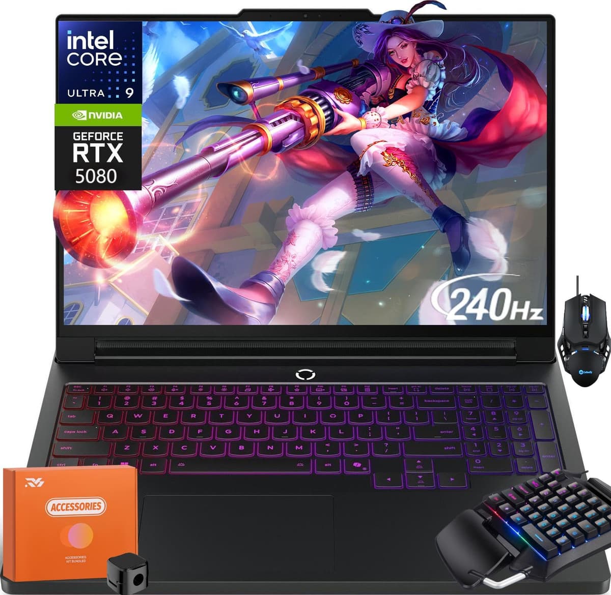 Lenovo Legion Pro 7i Gen 10 (16" OLED) Intel Ultra 9 275HX, RTX 5080 16GB, 64GB, 2TB, Windows 11 Pro