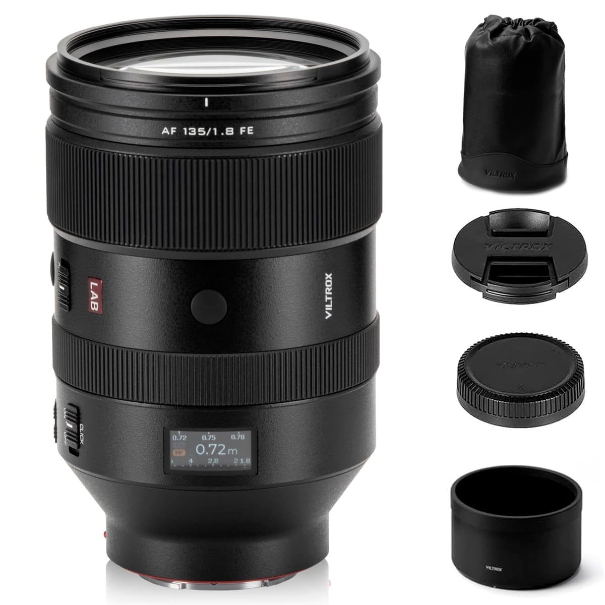 VILTROX AF 135mm F1.8 LAB FE para Sony E, lente telefoto prime con HyperVCM ESUS-VT-00061