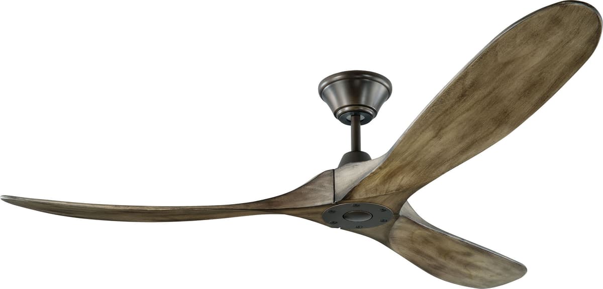 Monte Carlo Maverick 60'' Outdoor ventilador de techo DC, Aged Pewter 3MAVR60AGP