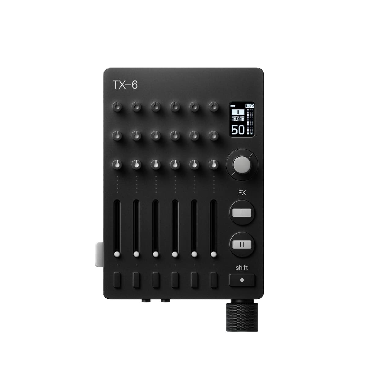 Teenage Engineering TX-6 Mixer Portátil Recargable 6 Canales Estéreo, Interfaz USB, Bluetooth TE-TX6MIXERBK