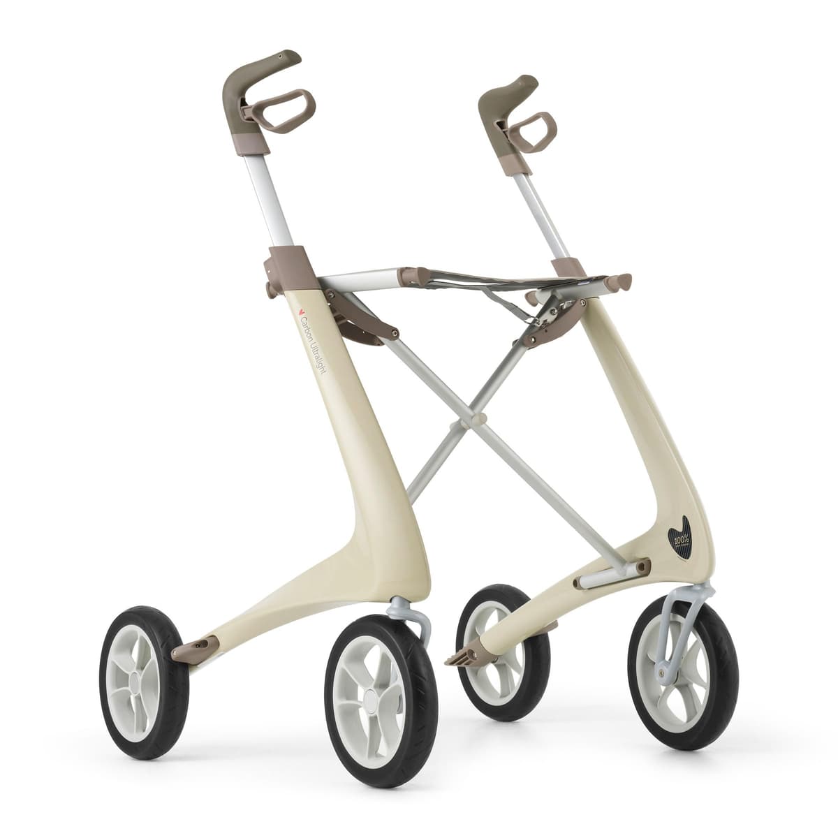 byACRE Carbon Ultralight Rollator Walker - 10.6 lbs con Asiento 5713504000159
