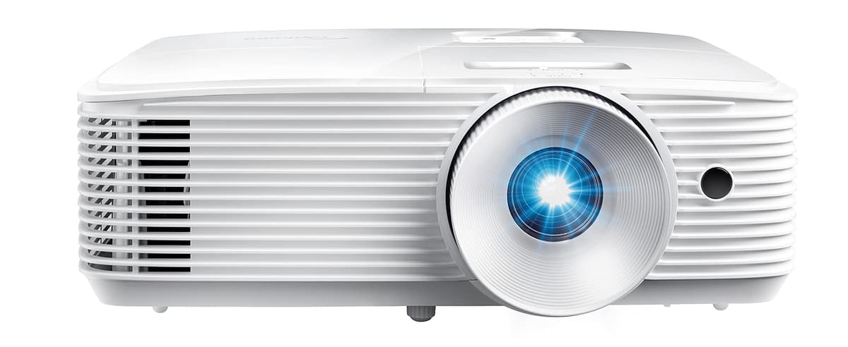 Optoma W335 - Proyector DLP WXGA de 3800 lúmenes con altavoz integrado