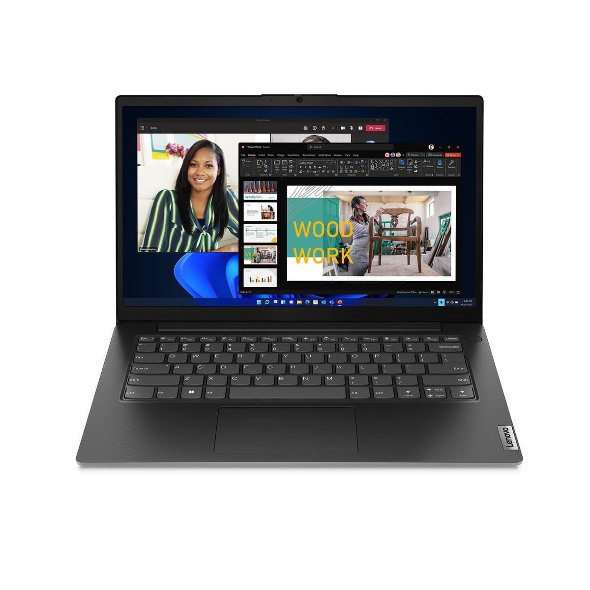 Lenovo 14 G4 - Laptop para Negocios - Intel Core i7-13620H - Pantalla 14" FHD - 8GB RAM (ampliable a 16GB) - 256GB Almacenamiento (ampliable a 1TB) - Windows 11 Home - Delgado y Portátil - Negro Empresarial V14 G4 IRU