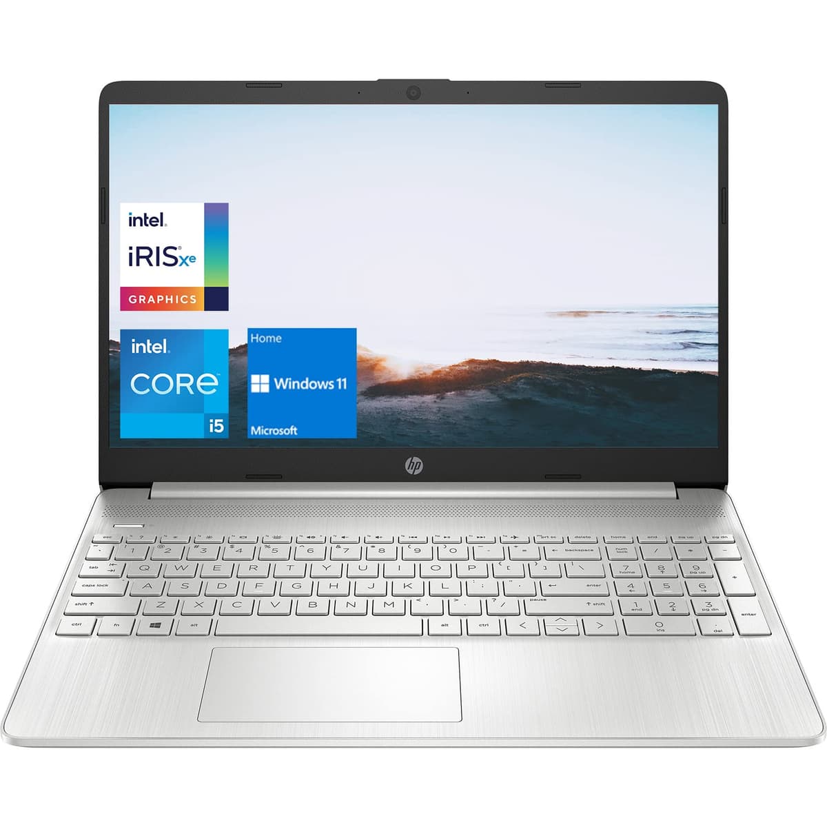 HP Notebook 15, Pantalla FHD de 15.6", Intel Core i5-1135G7, 24GB RAM DDR4, SSD PCIe NVMe 1TB, Webcam, Wi-Fi, Bluetooth, Windows 11 Home, Plateado 2795