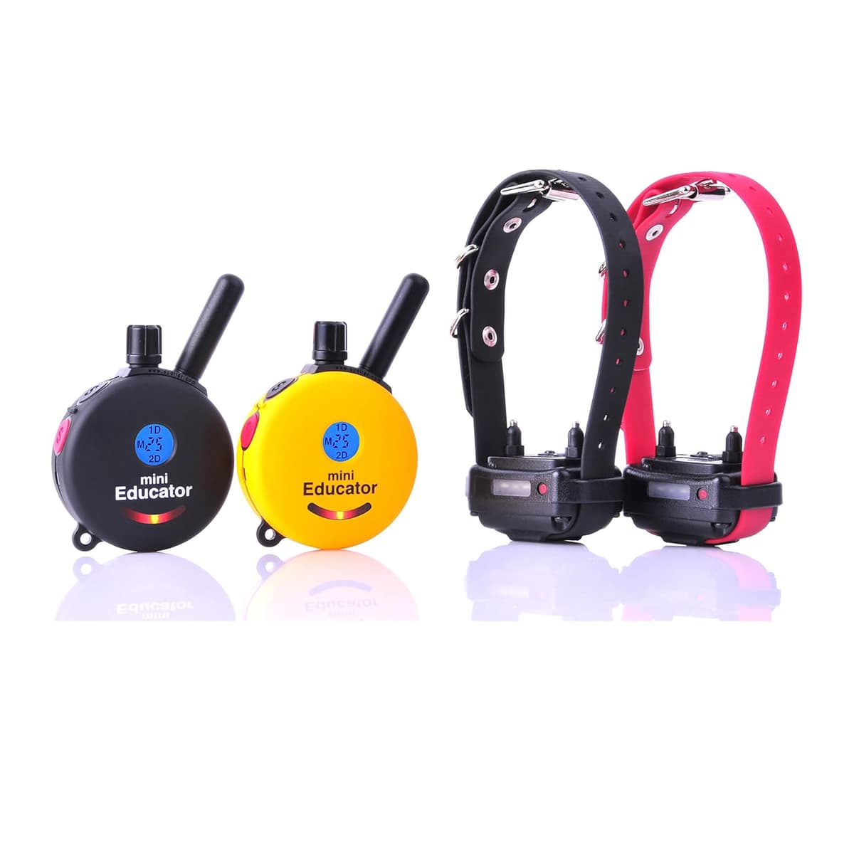 Collar de Entrenamiento para Perros Educator de 1/2 Milla con Dos Transmisores Remotos ET-302-2T-CP