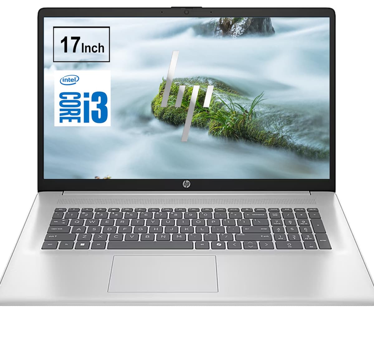HP Portátil de 17.3 pulgadas para Negocios y Estudiantes, 16GB RAM, 1TB SSD, Intel Core i3-N305 de 8 núcleos, Intel UHD Graphics, Batería 10 horas, Pantalla HD+, Wi-Fi 6, Bluetooth 5.3, Copilot AI, Windows 11 3003i3