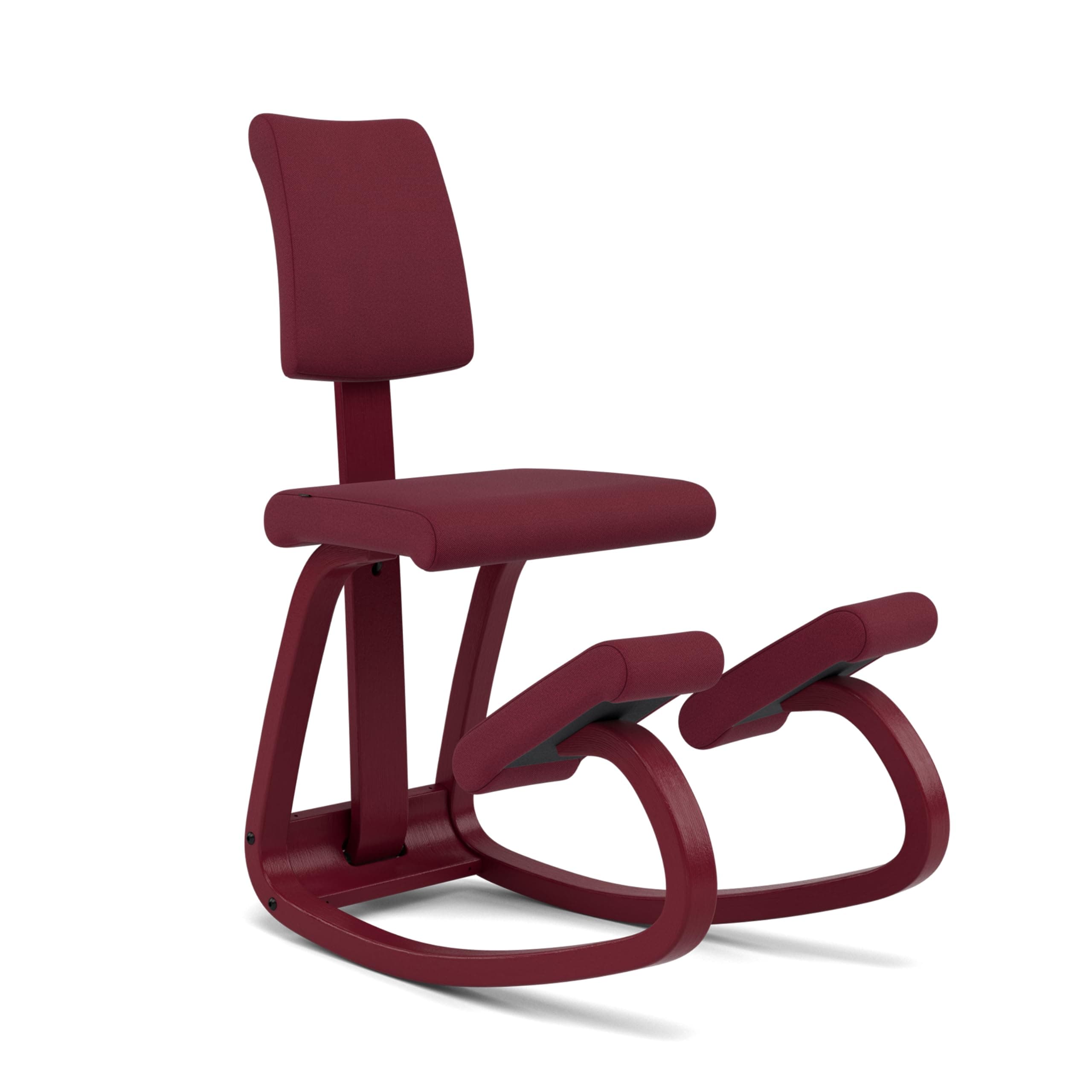 Varier Variable Plus Monochrome, Silla Kneeling con Respaldo, Ergonomía de Peter Opsvik
