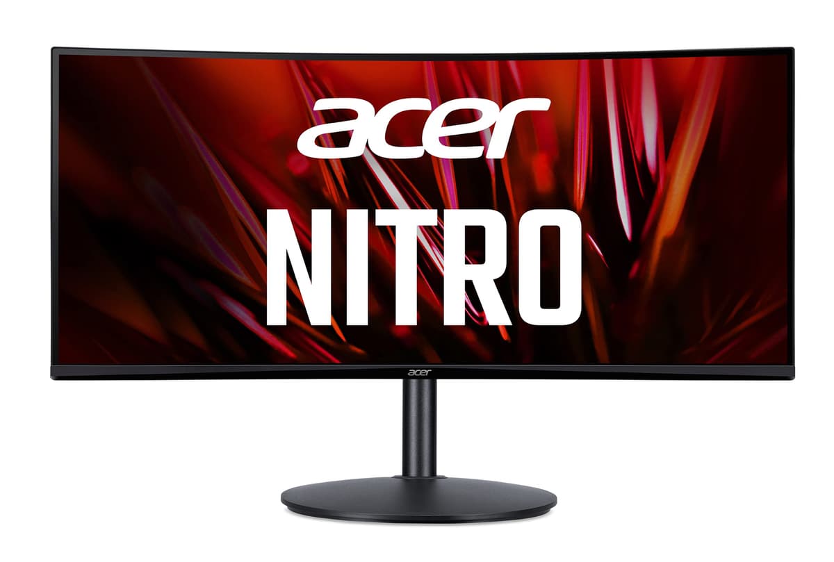 acer Nitro 34" QHD Curvo 3440 x 1440 165Hz FreeSync Premium (UM.CX2AA.S01)