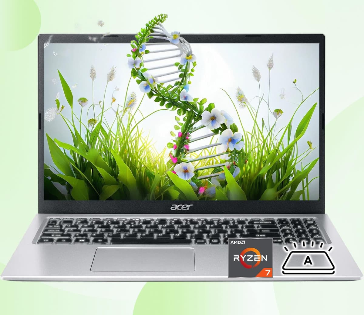 Acer Aspire 3 Premium 15.6" FHD - Ryzen 7 7730U, 64GB RAM, 1TB PCIe SSD, Windows 11 Pro
