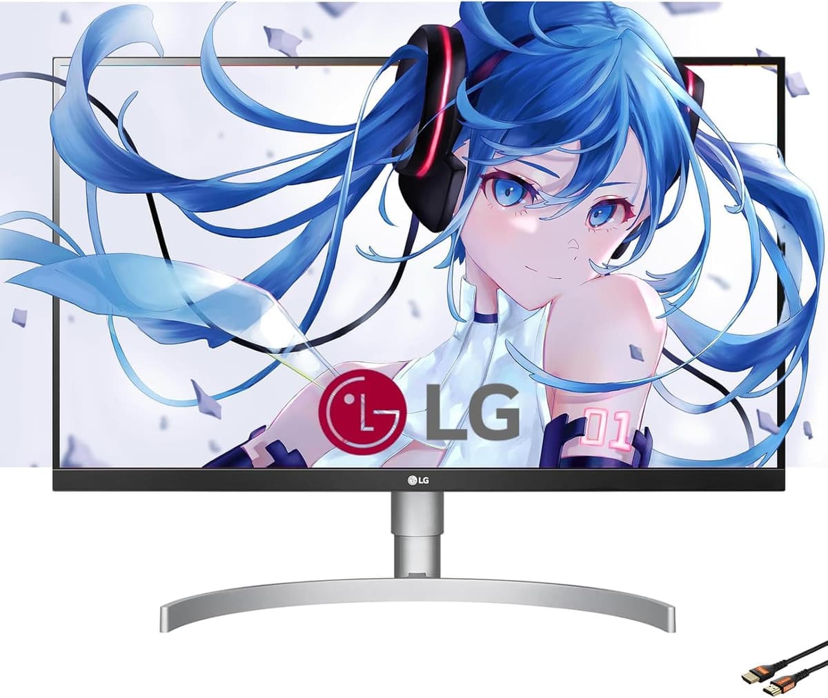 LG 27'' UHD 4K USB-C 27UP850K-W.AUS - HDR400, DCI-P3 95%, Altavoces Integrados