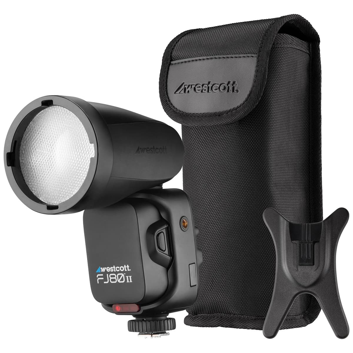 Westcott FJ80 II Flash de 80Ws con Pantalla Táctil Universal - TTL y Manual para Flash en Cámara y Fuera de Cámara (Multi-marca) 4795N