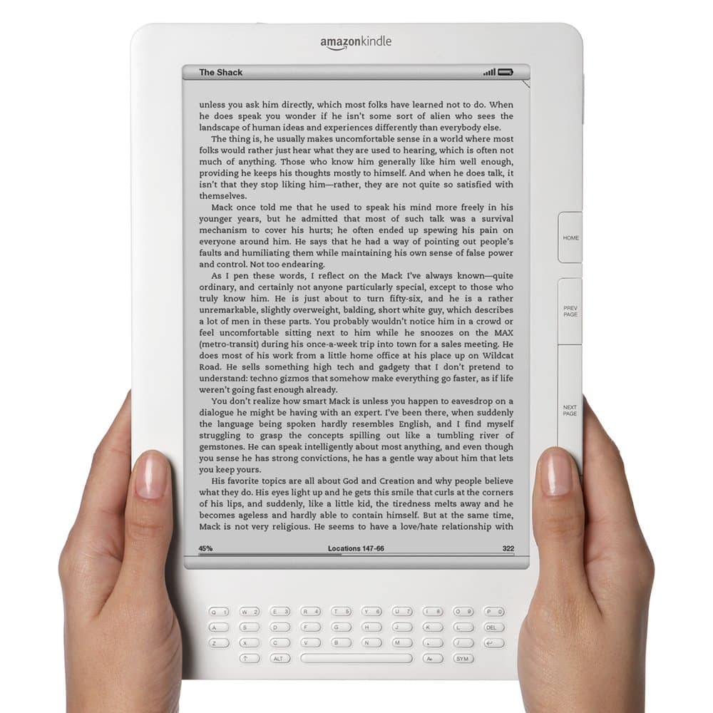 Amazon Kindle DX Dispositivo de Lectura Inalámbrico (Pantalla de 9,7", Conectividad Inalámbrica en EE. UU.) D00611