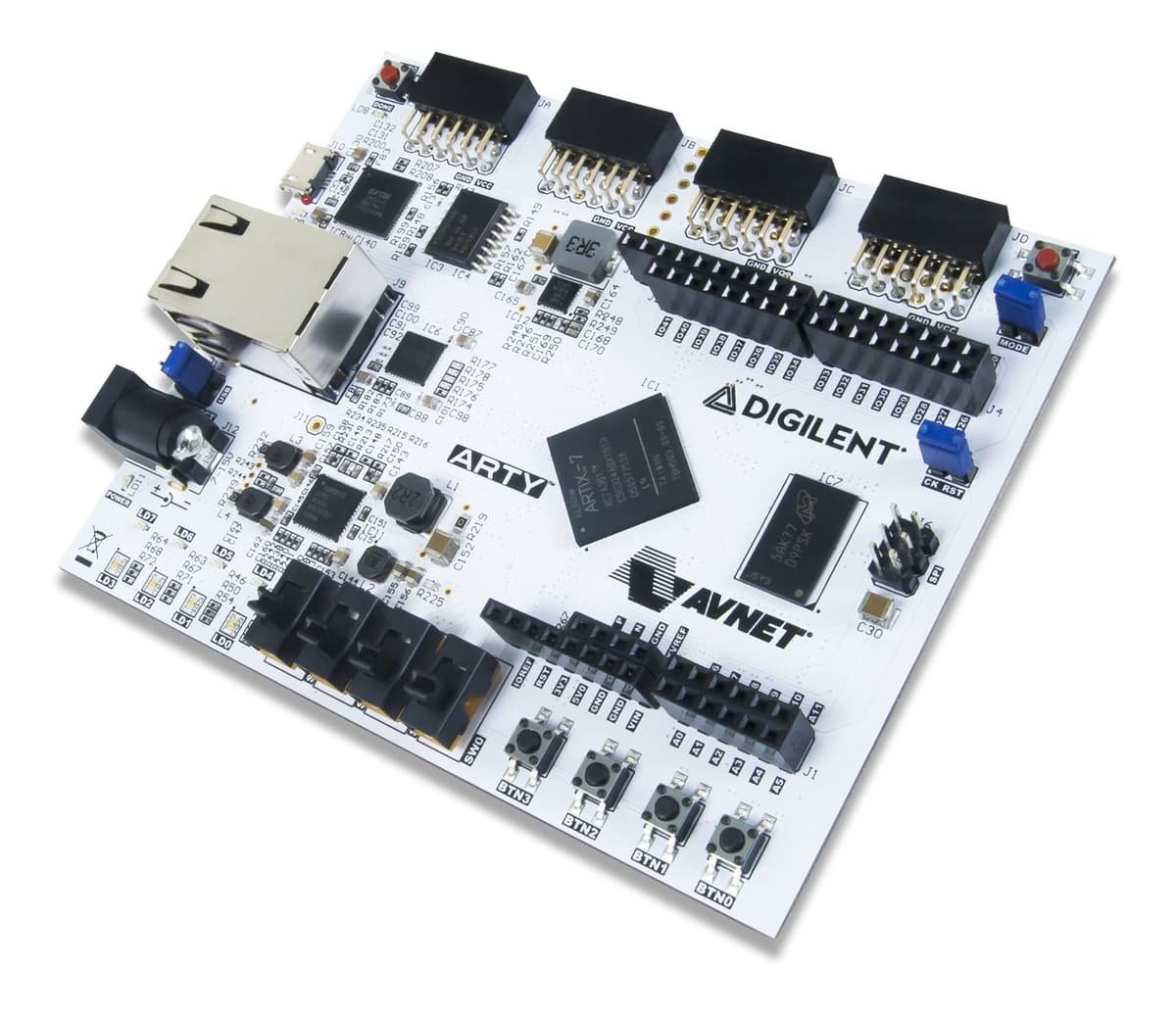 Digilent Arty A7-35T Placa de desarrollo FPGA Artix-7 para makers 410-319-1