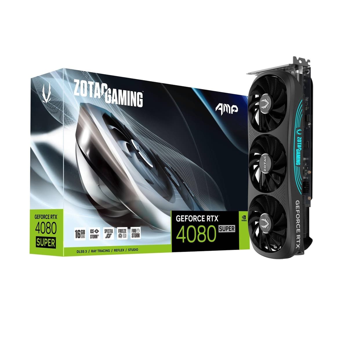 ZOTAC GAMING GeForce RTX 4080 SUPER AMP 16GB GDDR6X ZT-D40820F-10P