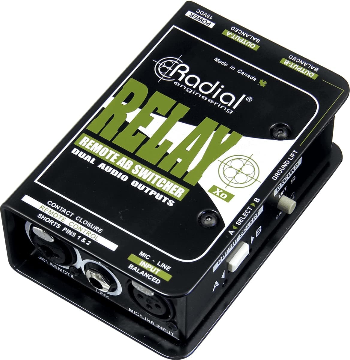 Conmutador de Salida Activa Radial Relay Xo R800 8030