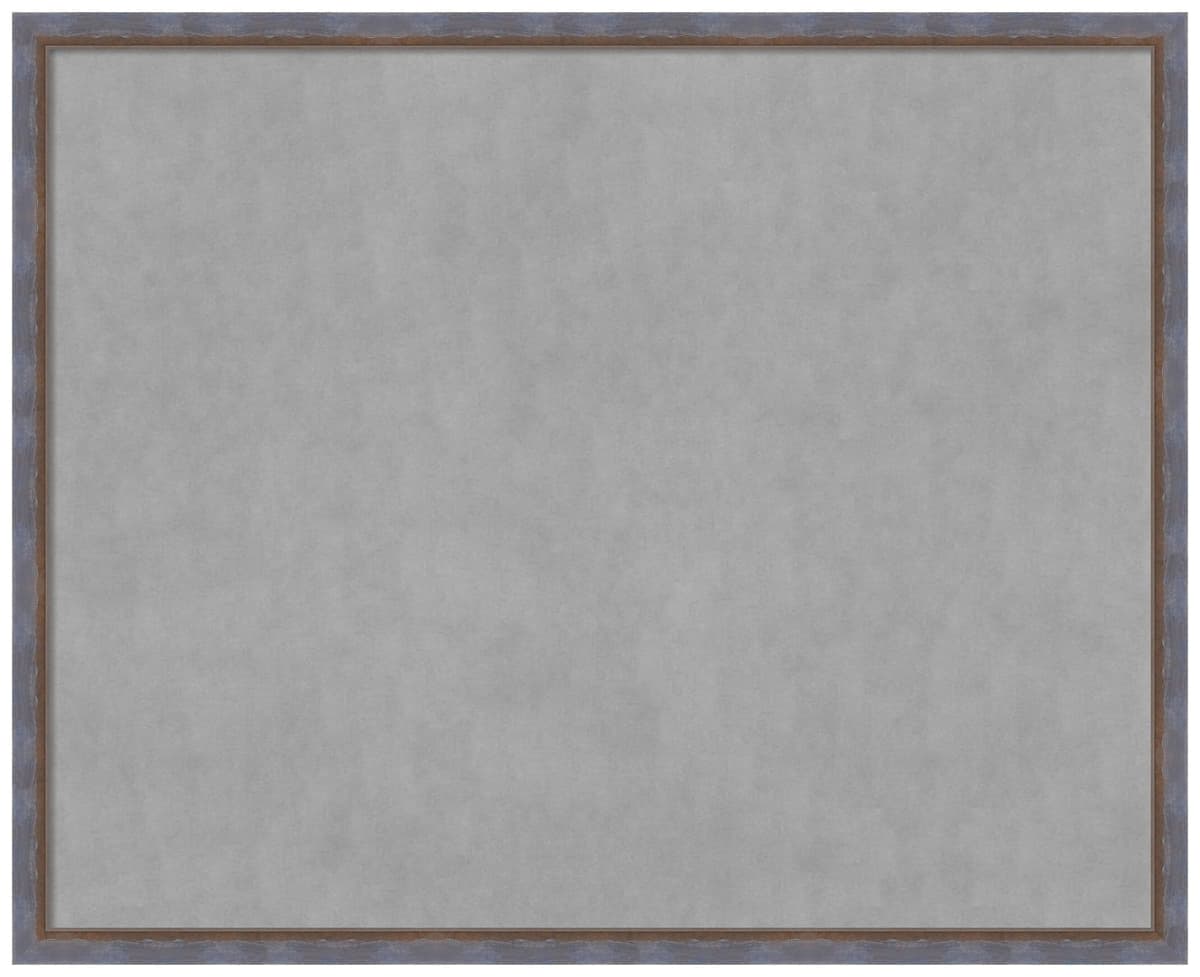 Amanti Art Magnetic Board 42 x 34 in Two Tone Blue Copper 28588293808
