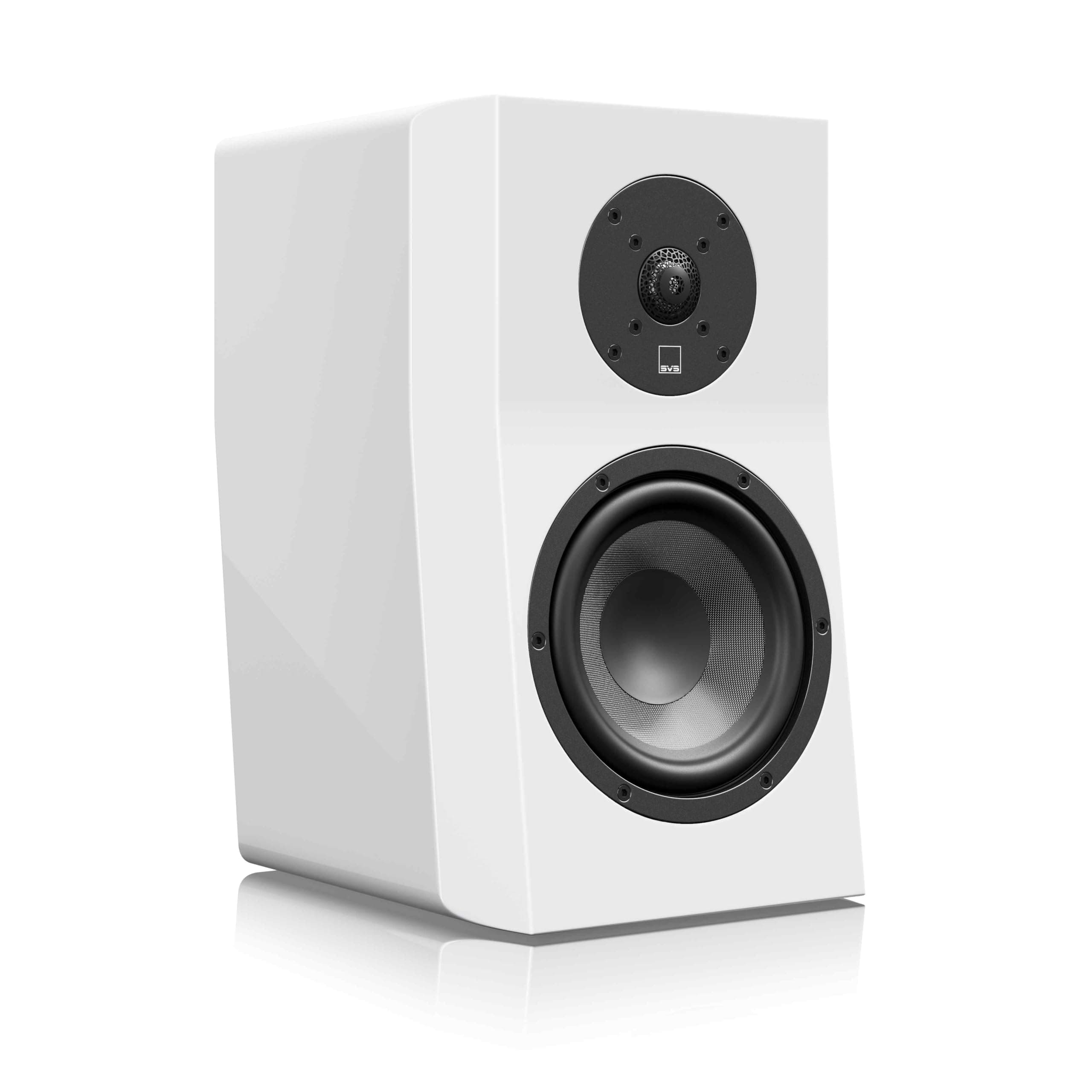 SVS Ultra Evolution Bookshelf Speakers Par Piano Gloss White UEVOBSGW