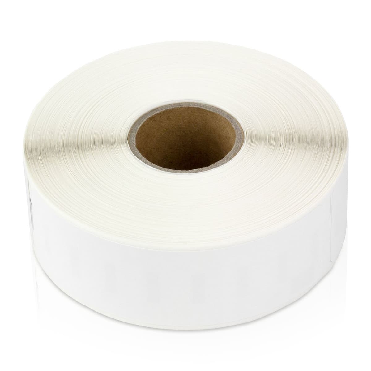 OfficeSmartLabels Etiquetas plásticas industriales 1-1/8" x 3-1/2" (100 rollos, 350 etiquetas/rollo) A-OFPYLBL081-100