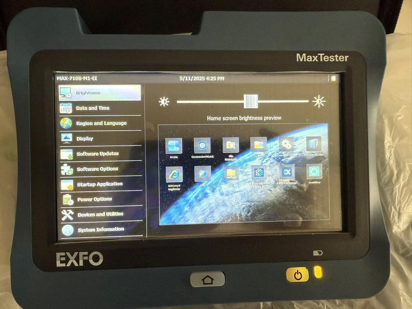 EXFO MaxTester 710B OTDR con módulo SM 1310/1550 nm 35/34 dB MAX-730C