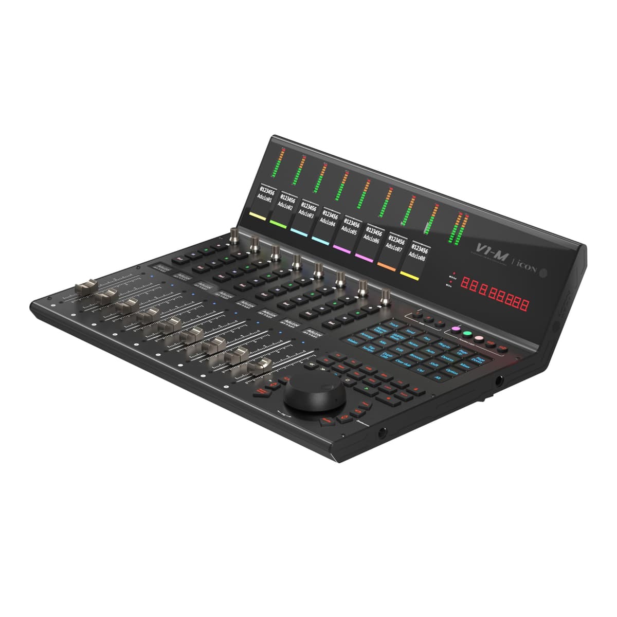 iCON Pro Audio V1-M Superficie de Control MIDI USB para DAW con Faders Motorizados PCM0017802-000