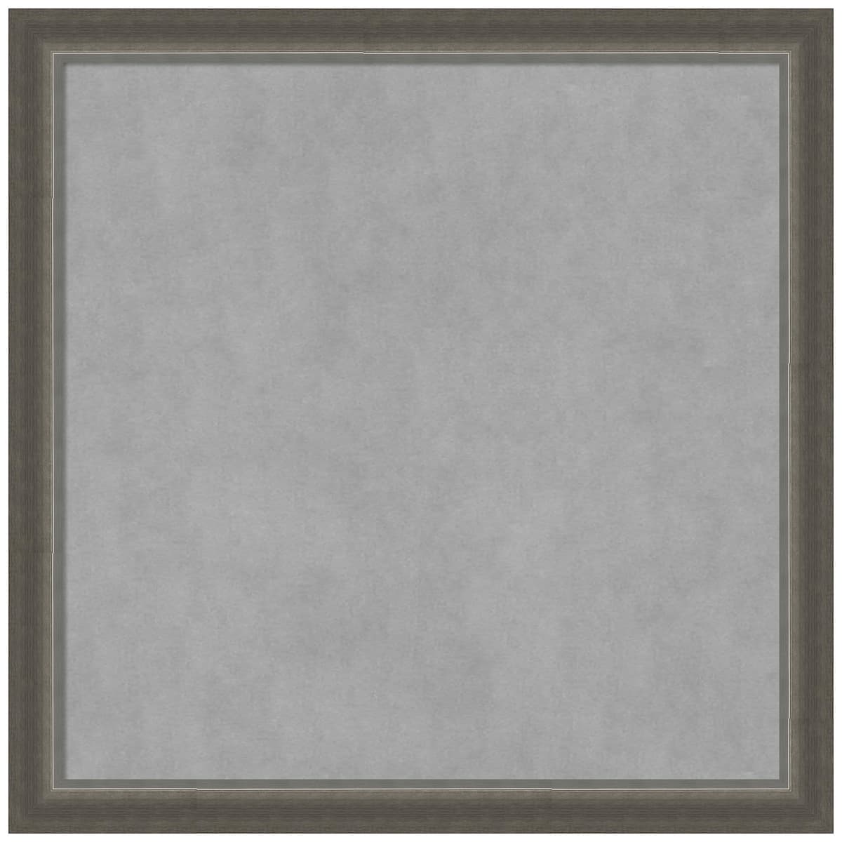 Amanti Art Silver Framed Magnetic Board 27x27 - tablero magnético mediano 28588192814