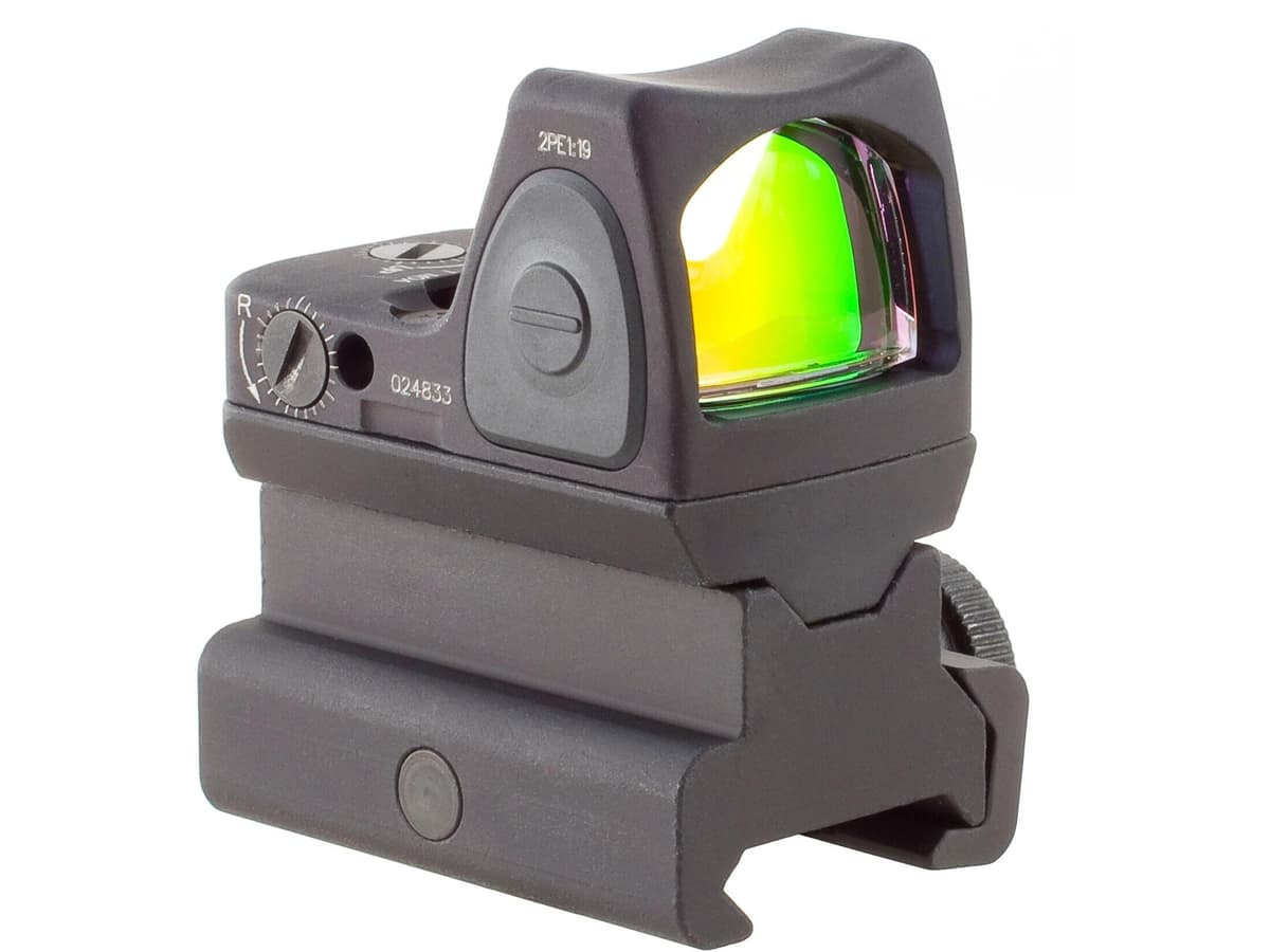 Trijicon RMR Tipo 2 3.25 MOA Punto Rojo LED Ajustable con Montura de Riel Picatinny Alta RM34 RM06-C-700674