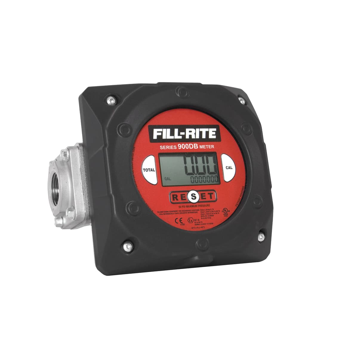 Fill-Rite 900CD Medidor digital de transferencia de combustible 1", 6-40 GPM