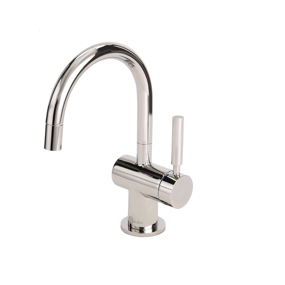 InSinkErator F-HC3300PN Indulge Modern grifo dispensador de agua caliente y fría, Polished Nickel