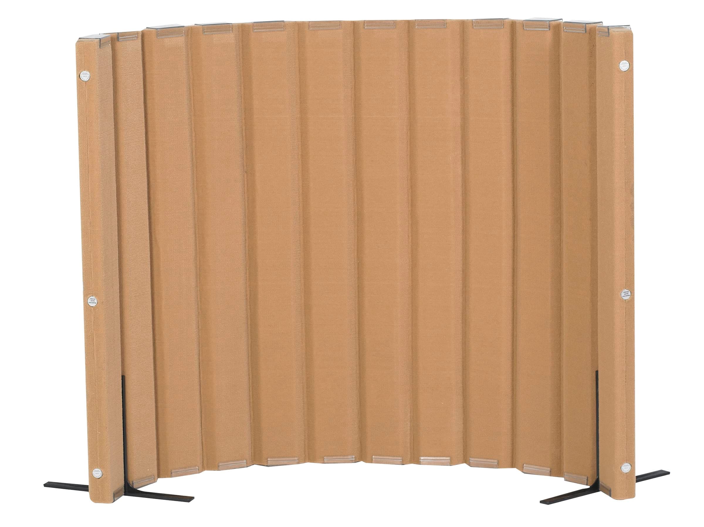 Angeles Quiet Divider 48" x 6' con Sound Sponge - Panel Independiente, Natural Tan AB8450NT