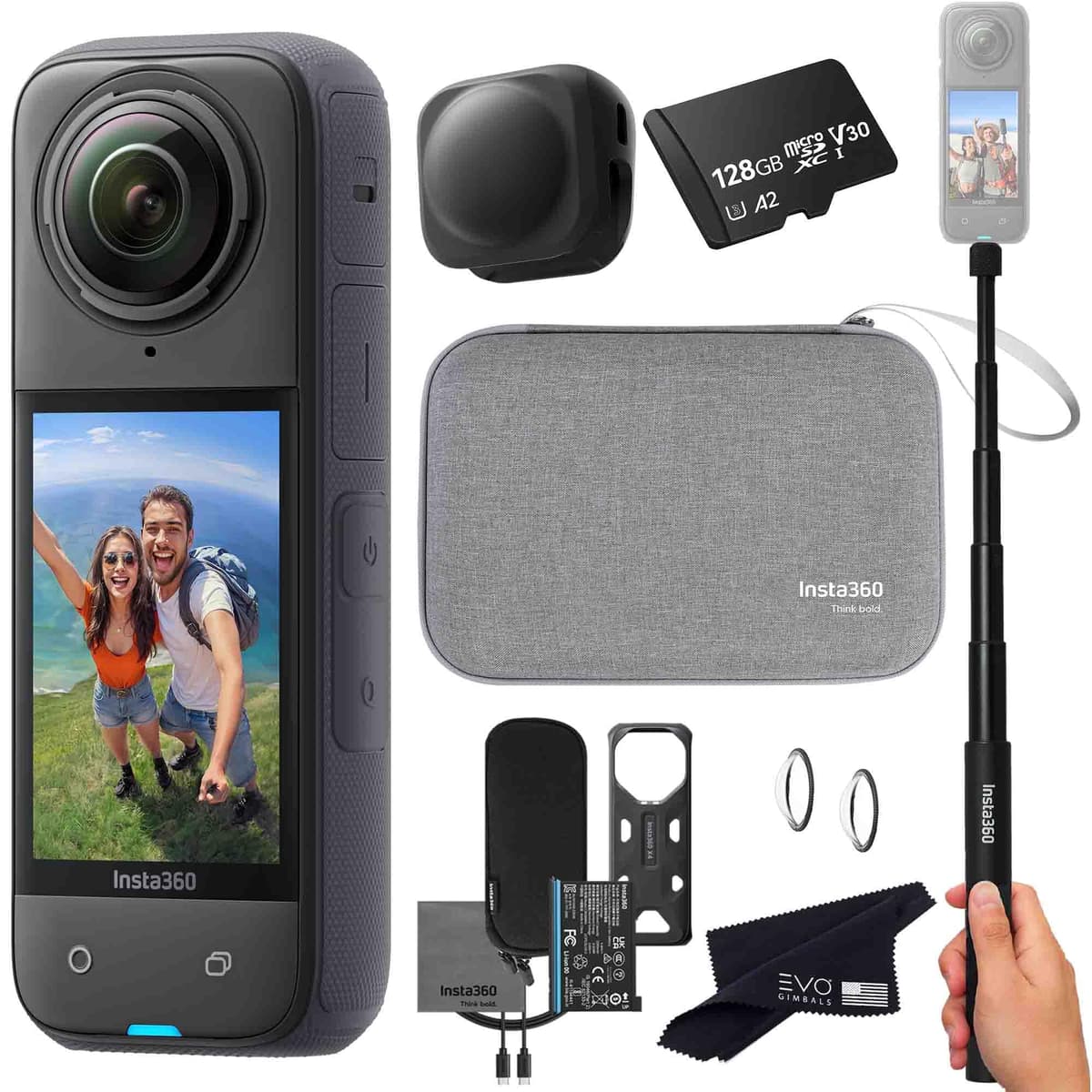 Insta360 X4 Travel Bundle - Cámara 360 8K resistente al agua (128GB) X4_Carry Case_SELFIE_LC_GB-Parent