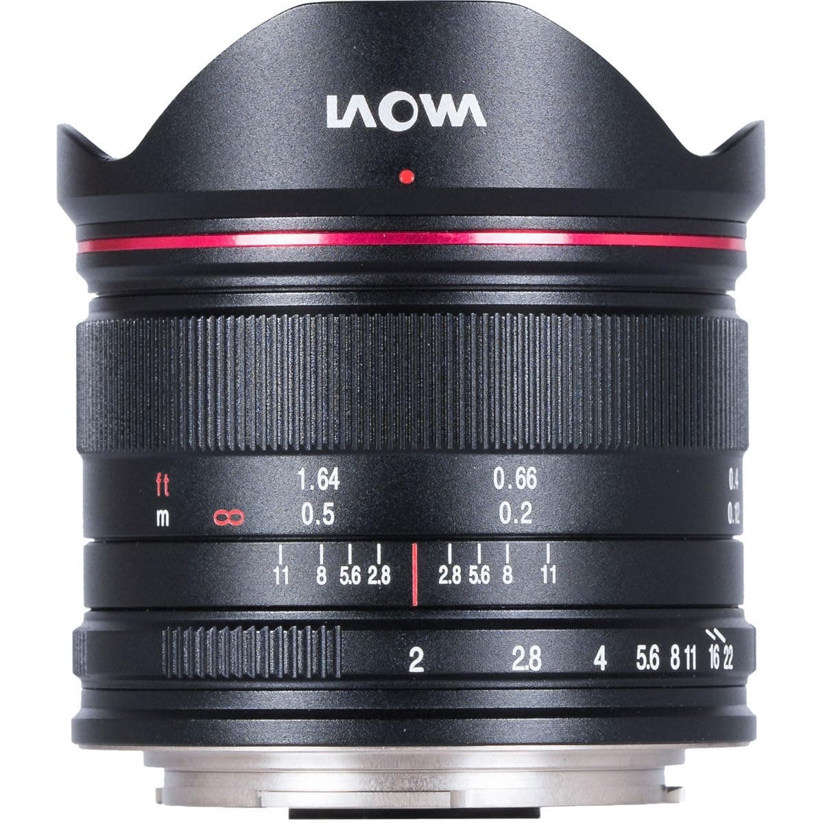 LAOWA Venus Optics VE7520MFTLWBLK 7.5mm f/2 para MFT para drones - Negro