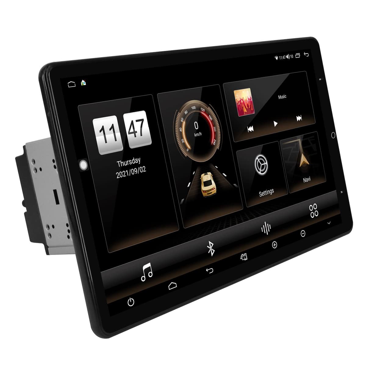 Philosin Estéreo Android rotativo 13.3" 4GB+64GB con GPS, CarPlay y Android Auto