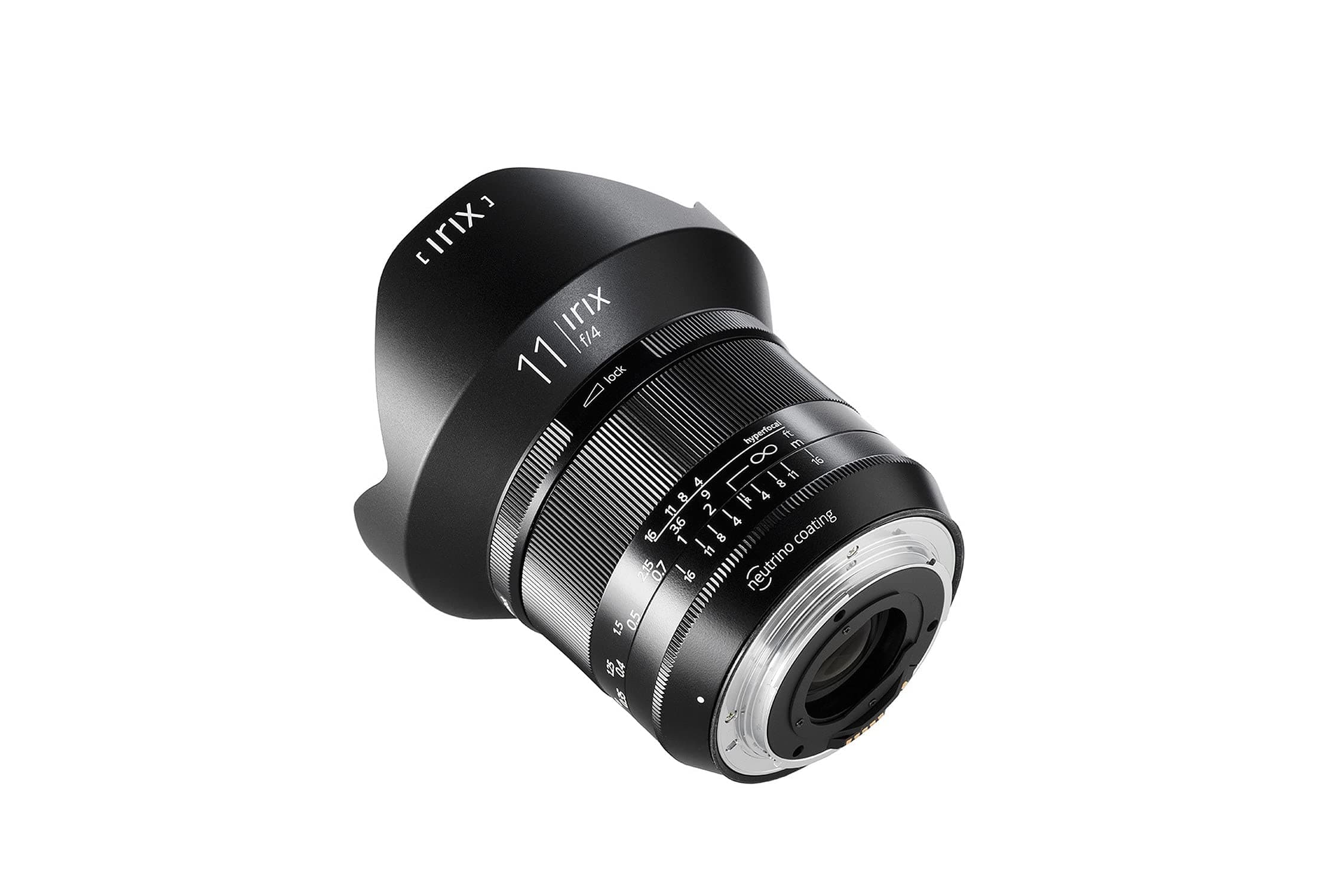 Irix 11mm f/4 Blackstone Lente Gran Angular Rectilíneo con Chip AE Integrado para Canon IL-11BS-EF