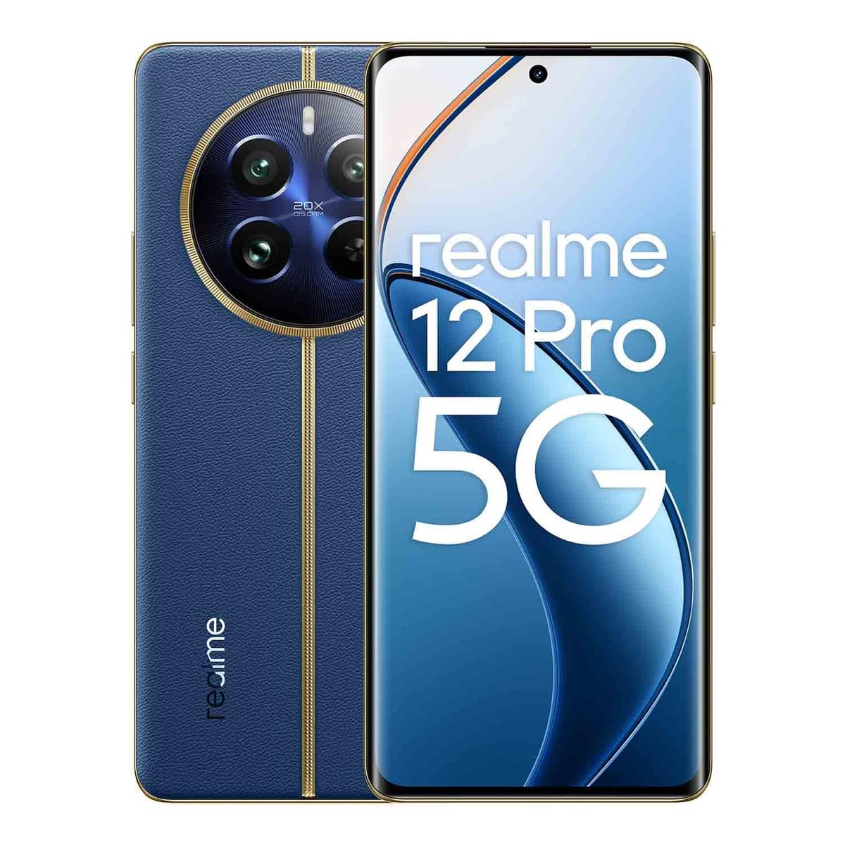 realme 12 Pro Dual SIM 256 GB ROM + 8 GB RAM (GSM | CDMA) Desbloqueado de fábrica 5G Smartphone (Azul Submarino) - Versión internacional 6941764422490