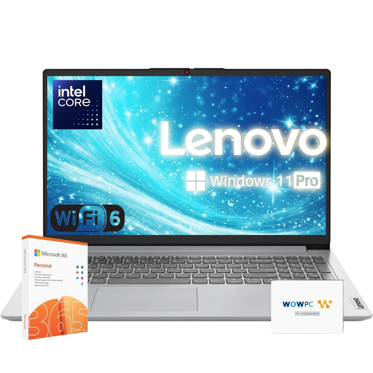 Lenovo IdeaPad Serie Premium | Modelo más reciente | 36GB RAM | 1.1TB SSD | 1 año Office 365 con 1TB de almacenamiento en la nube | Intel Core | 15.6" | Teclado numérico | WiFi 6 | Windows 11 Pro | con USB de recuperación WOWPC Business Laptop