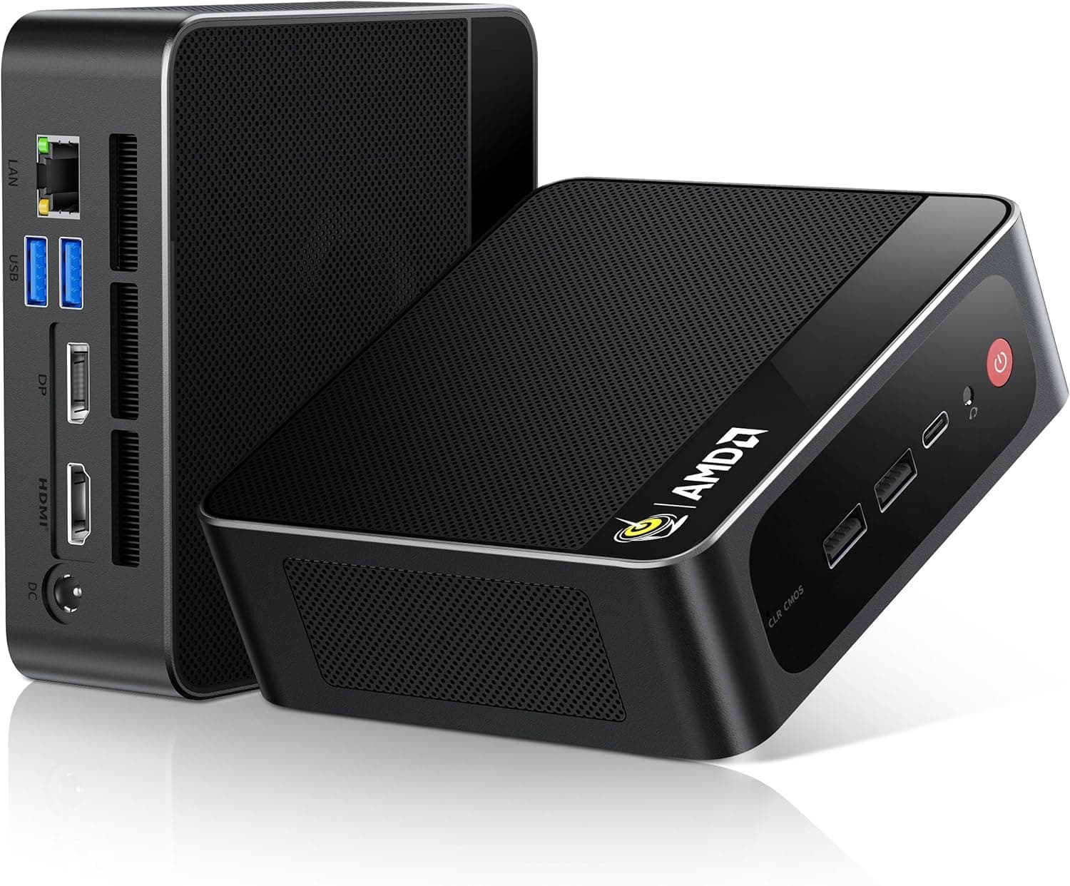Beelink SER5 MAX Mini PC - Ryzen 7 7735HS, 24GB LPDDR5, 500GB PCIe4.0 SSD, Triple 4K, WiFi 6