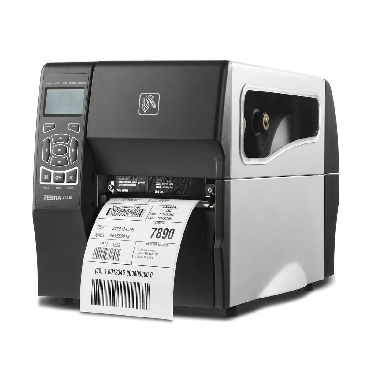 Zebra ZT230 impresora industrial transferencia térmica 300 dpi ancho 4" ZT23043-T01200FZ