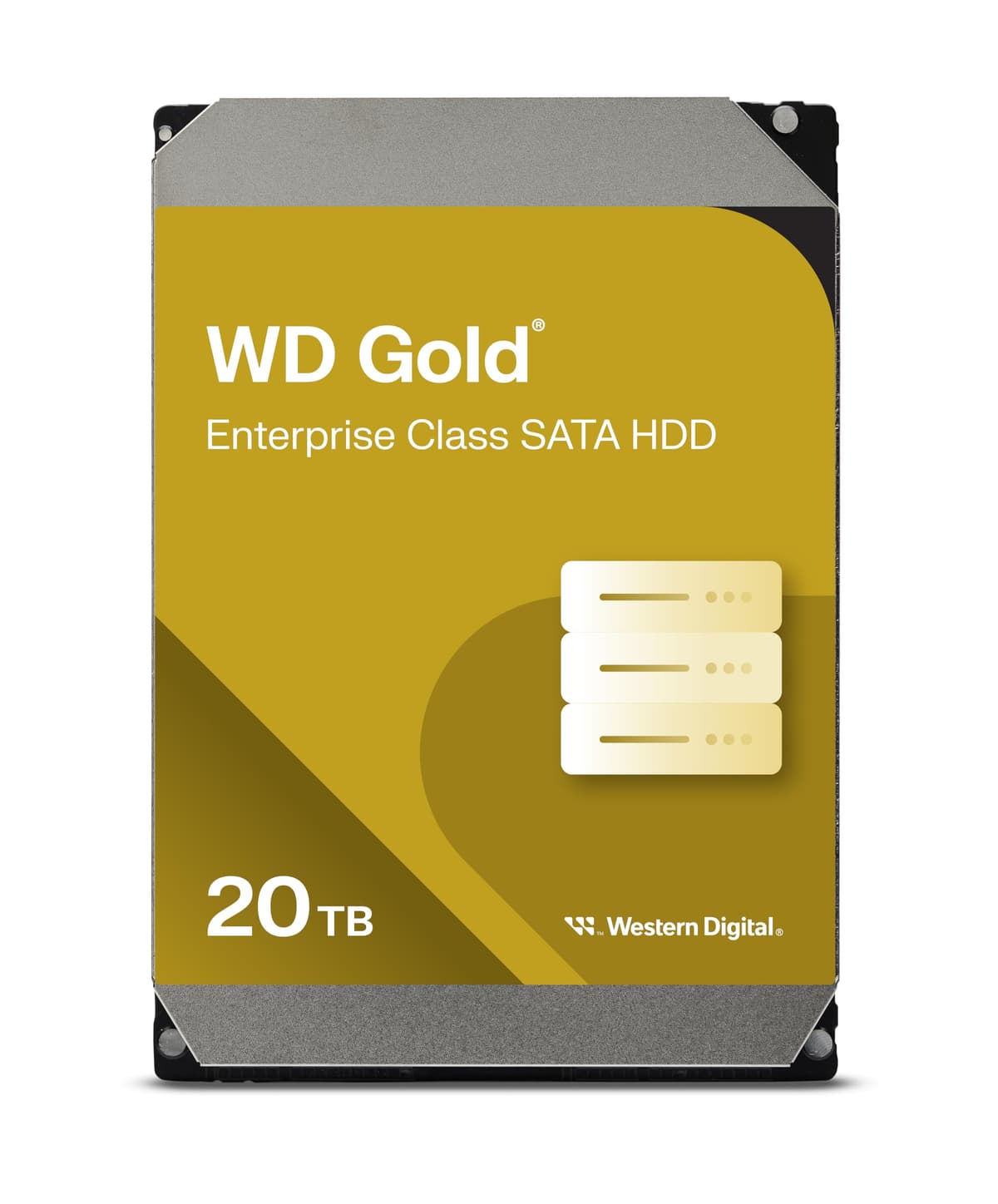 Western Digital WD Gold Empresarial 20TB SATA Interno HDD - 7200 RPM, SATA 6 Gb/s, 512 MB Caché, 3.5" - WD203KRYZ WD203KRYZ-SPCMFB0