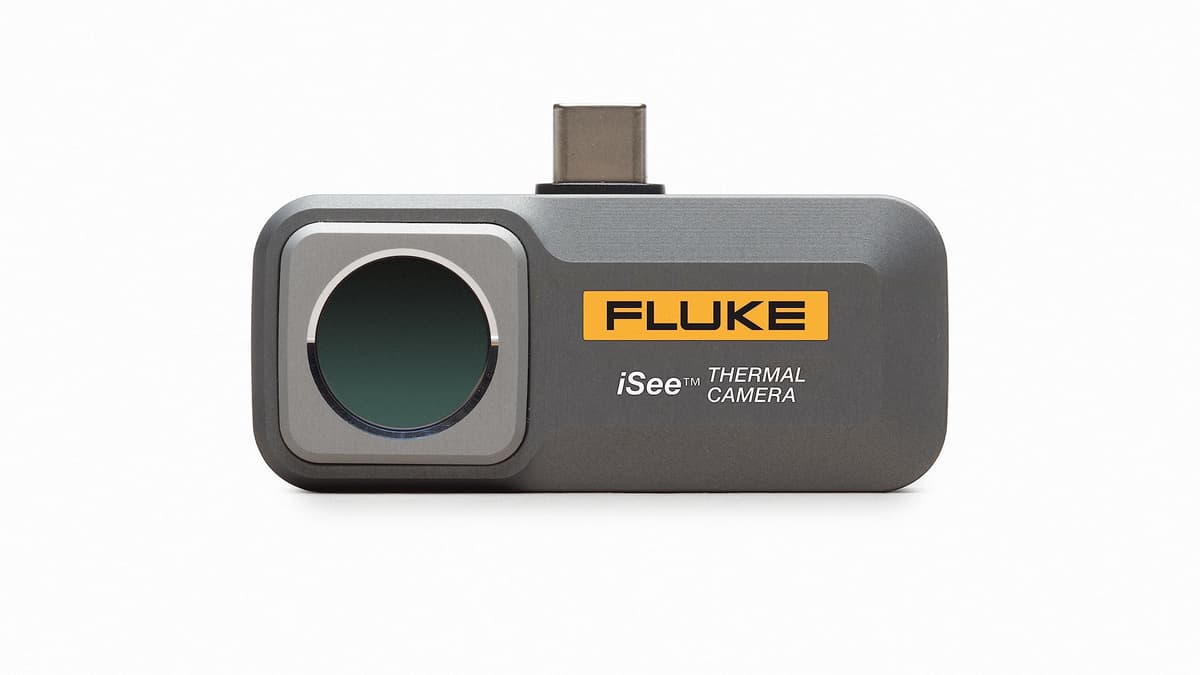 Fluke TC01C 25 Hz - Cámara Térmica iSee Mobile para Smartphones iOS Tipo C, Rango de Temperatura hasta 1022 °F 6047758