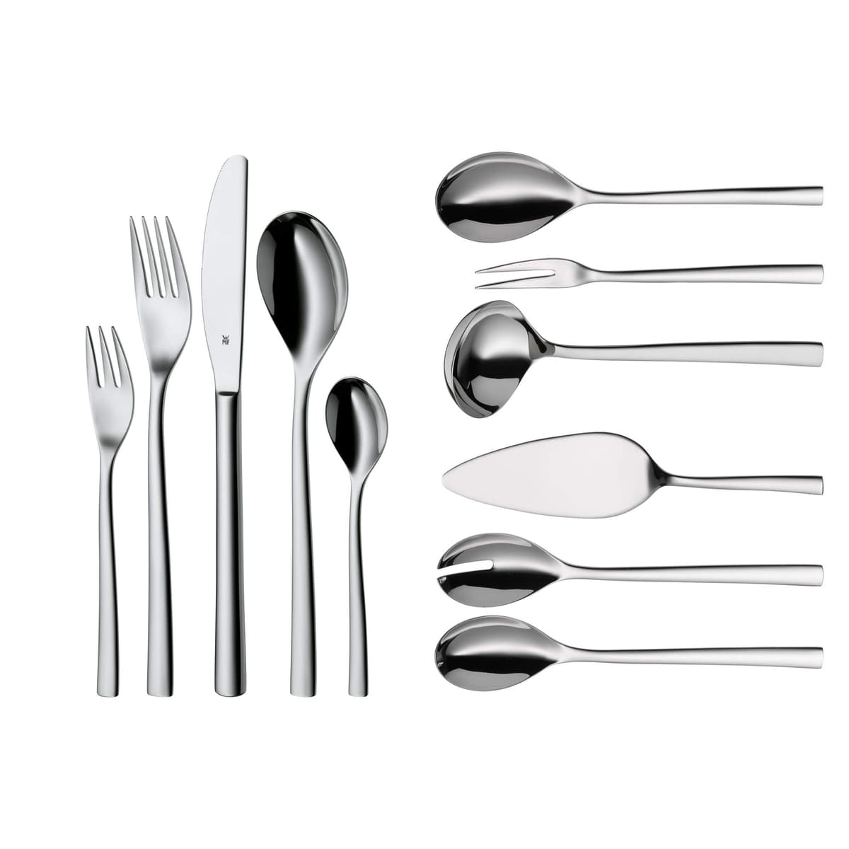 WMF Palermo 66 piezas para 12 personas Cromargan 18/10 pulido 1177006041